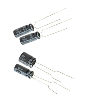 100UF / 25V Low Leakage Aluminium Elektrolytkondensator (TMCE05)